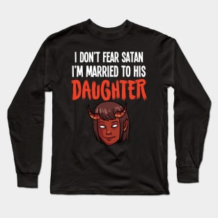 Satan Daughter - For the dark side Long Sleeve T-Shirt